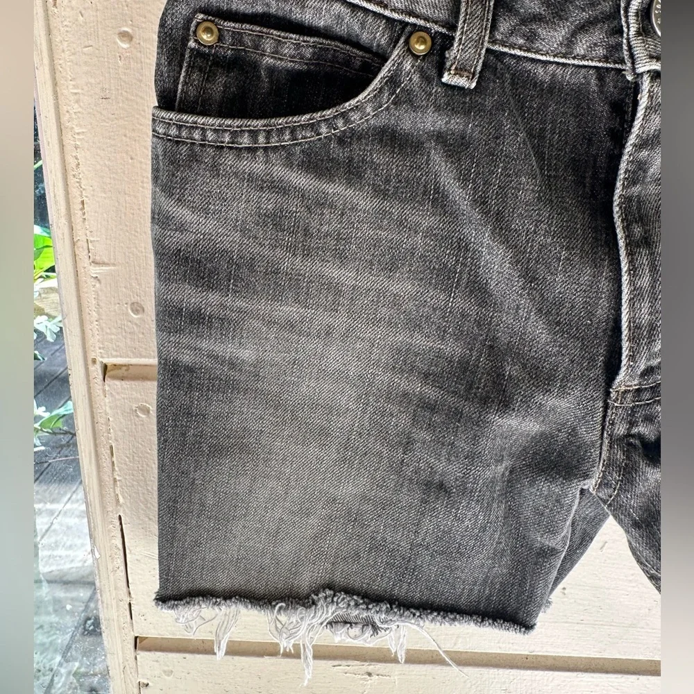 Edwin Something-Cut Off Jean Shorts-Size 28 - Picture 6 of 11